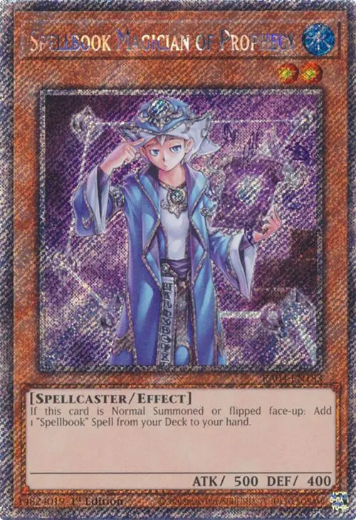 Spellbook Magician Of Prophecy [Ra04-En183] Platinum Secret Rare 1