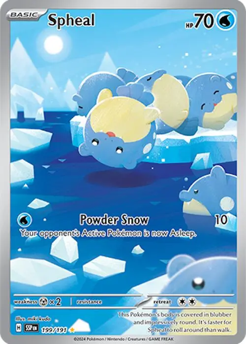 Spheal (199/191) [Scarlet & Violet: Surging Sparks] 1