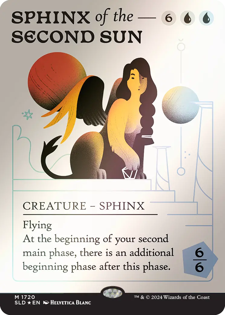 Sphinx Of The Second Sun (Rainbow Foil) [Secret Lair Drop Series] 1