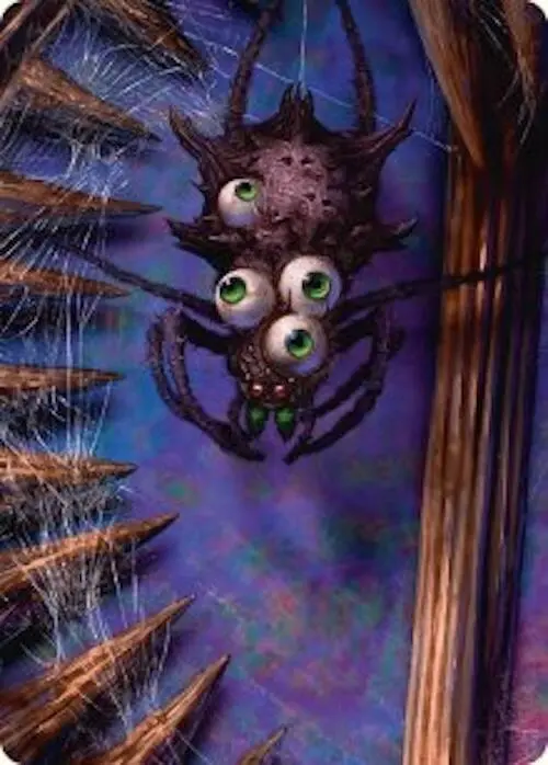Spider Art Card [Duskmourn: House Of Horror Art Series] 1