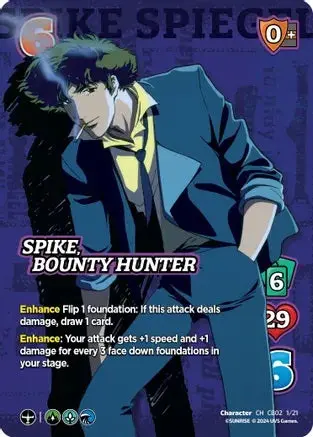 Spike, Bounty Hunter - Foil 1