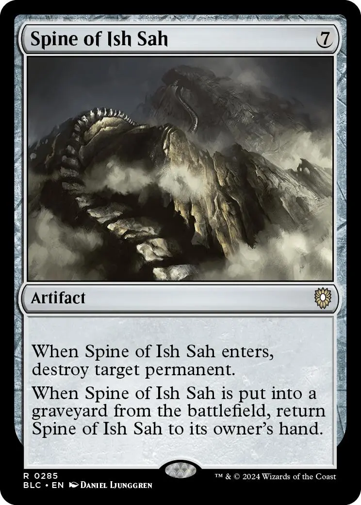 Spine Of Ish Sah [Bloomburrow Commander] 1