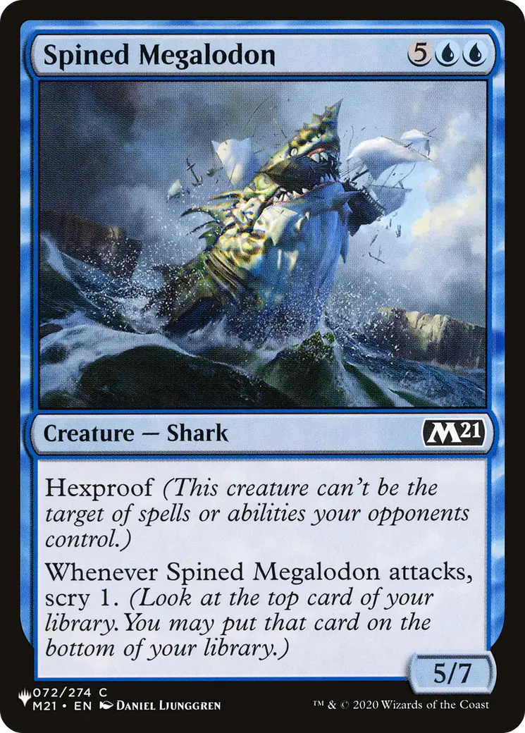 Spined Megalodon [The List] 1