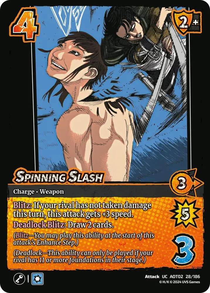 Spinning Slash - Attack On Titan: Origins Of Power (Aot02) 1