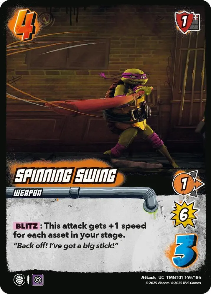Spinning Swing - Teenage Mutant Ninja Turtles (Tmnt) 1