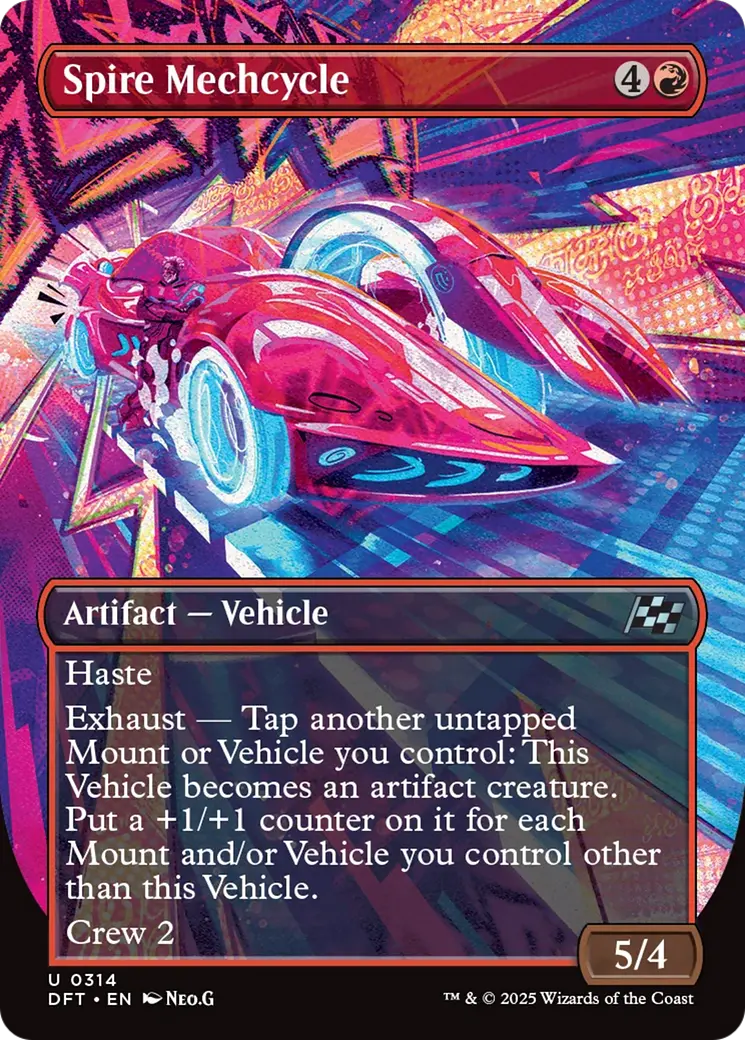 Spire Mechcycle (Borderless) [Aetherdrift] 1