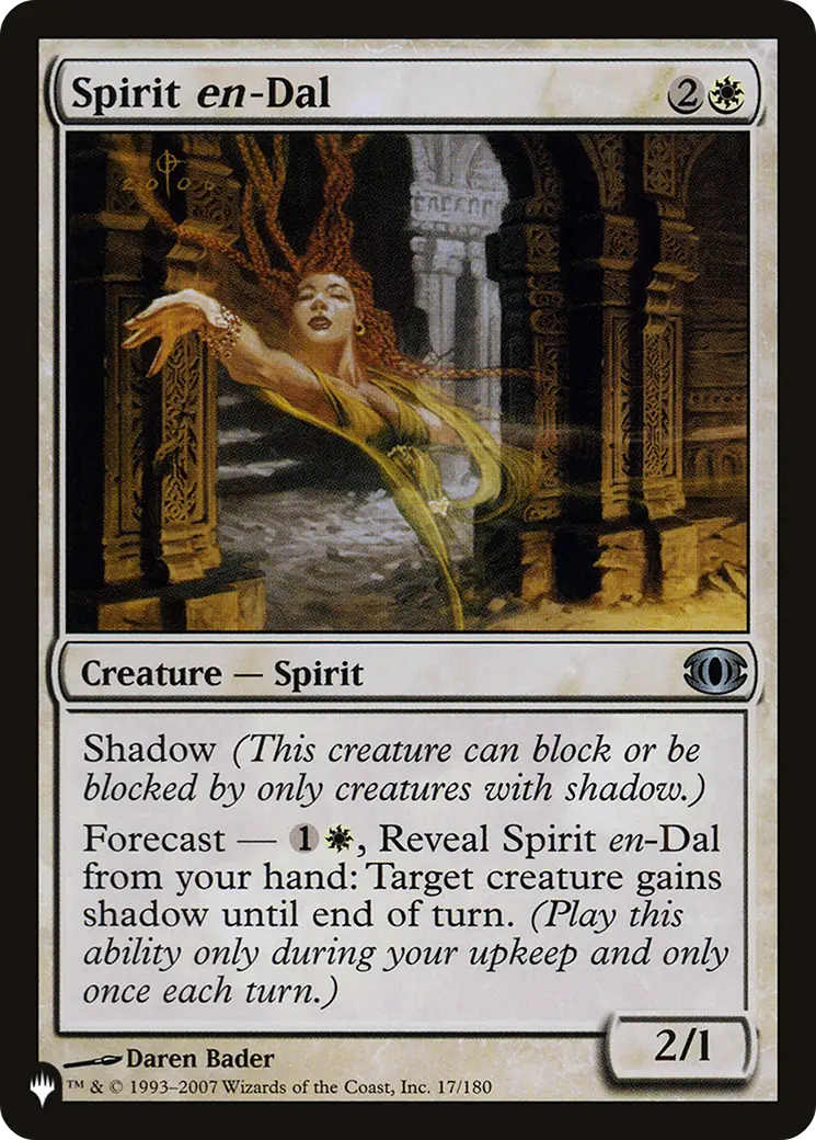 Spirit En-Dal [The List] 1