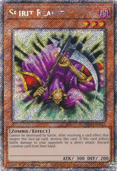Spirit Reaper (Platinum Secret Rare) [Ra03-En122] Platinum Secret Rare 1