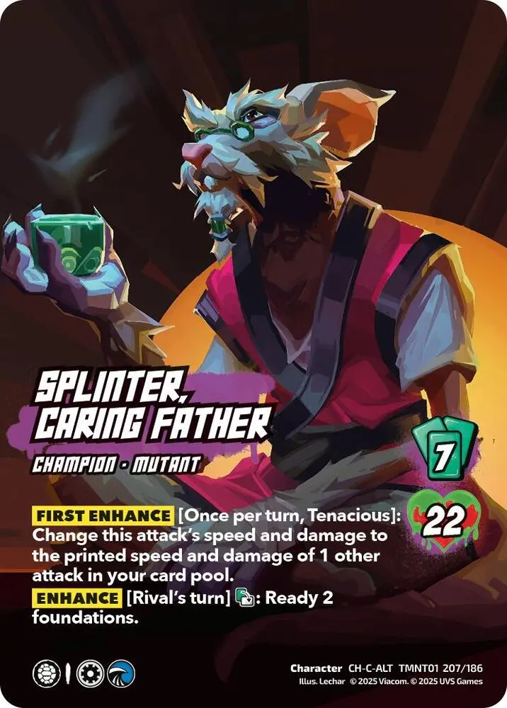 Splinter, Caring Father (Alternate Art) - Teenage Mutant Ninja Turtles (Tmnt) 1