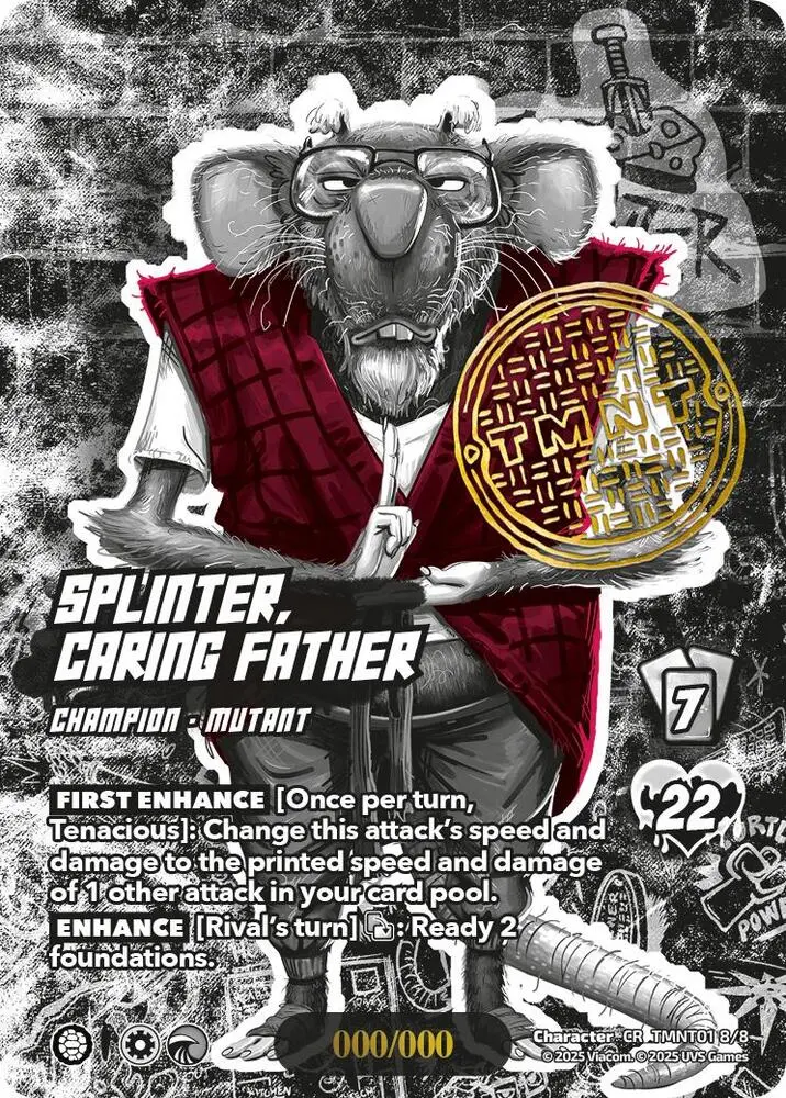 Splinter, Caring Father (Serial Numbered) - Teenage Mutant Ninja Turtles (Tmnt) #91 1