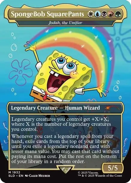 Spongebob Squarepants - Jodah, The Unifier [Secret Lair Drop Series] 1