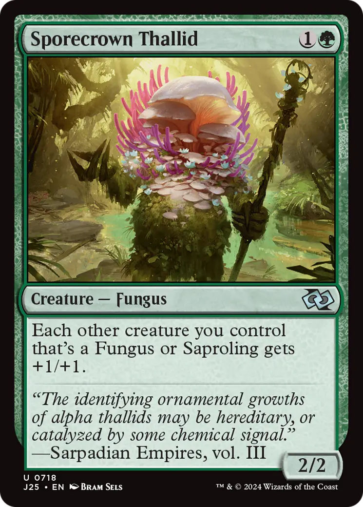 Sporecrown Thallid [Foundations Jumpstart] 1