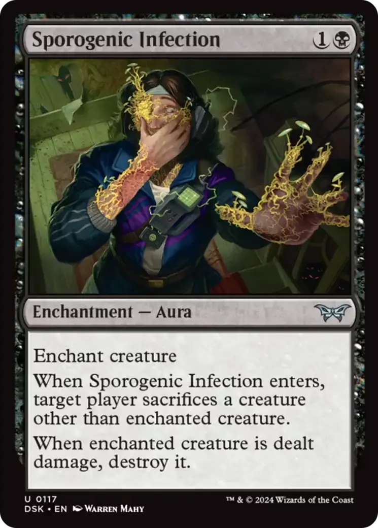 Sporogenic Infection [Duskmourn: House Of Horror] 1