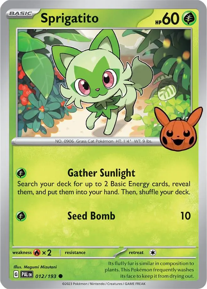 Sprigatito (012/193) [Trick Or Trade 2024] 1