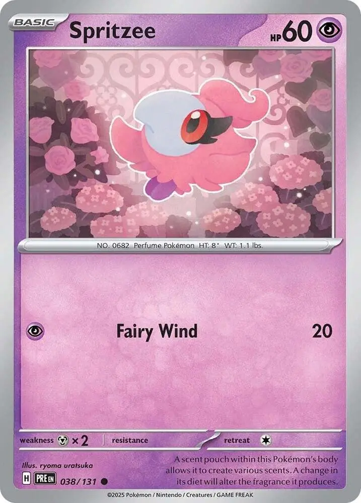 Spritzee (038/131) [Scarlet & Violet: Prismatic Evolutions] 1