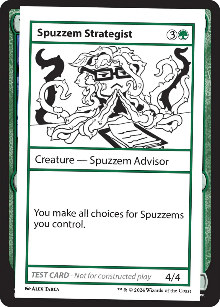 Spuzzem Strategist [Mystery Booster 2 Playtest Cards] 1
