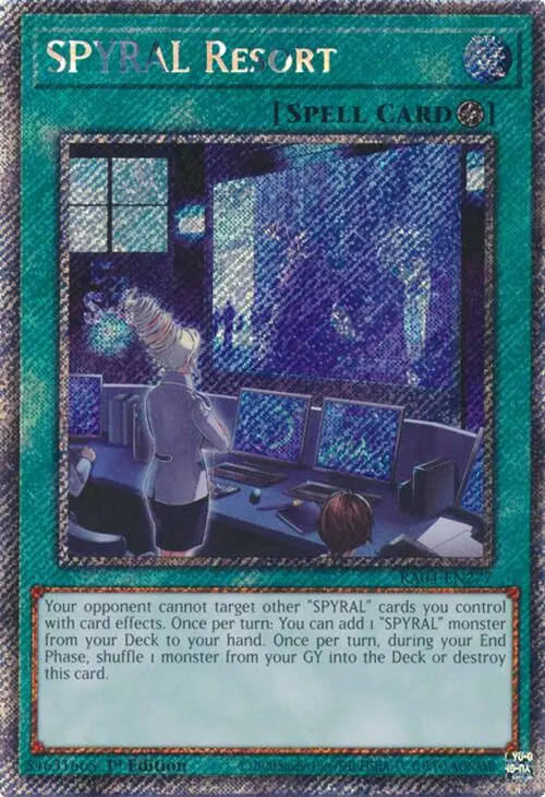 Spyral Resort [Ra04-En277] Platinum Secret Rare 1