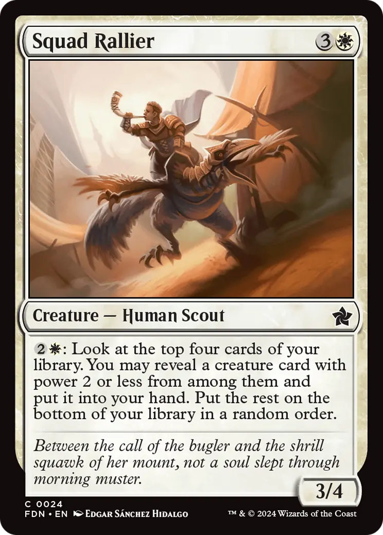 Squad Rallier [Foundations] 1