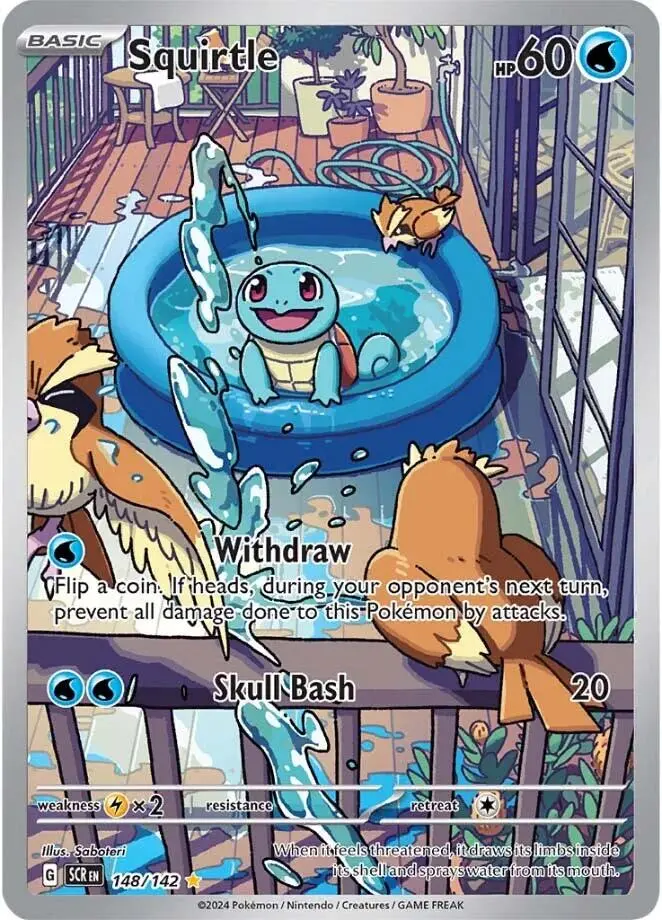 Squirtle (148/142) [Scarlet & Violet: Stellar Crown] 1