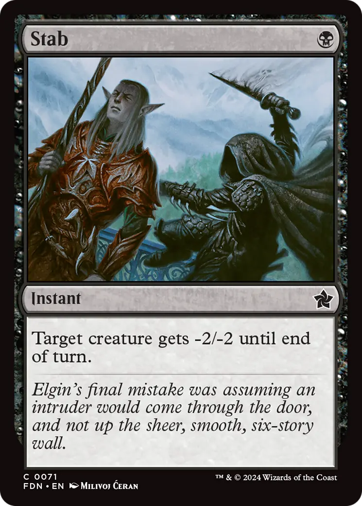 Stab [Foundations] 1
