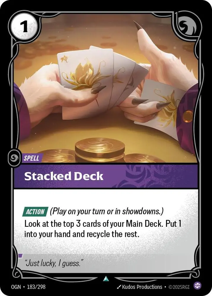 Stacked Deck - Riftbound Organized Play Promotional Cards (Opp) 1