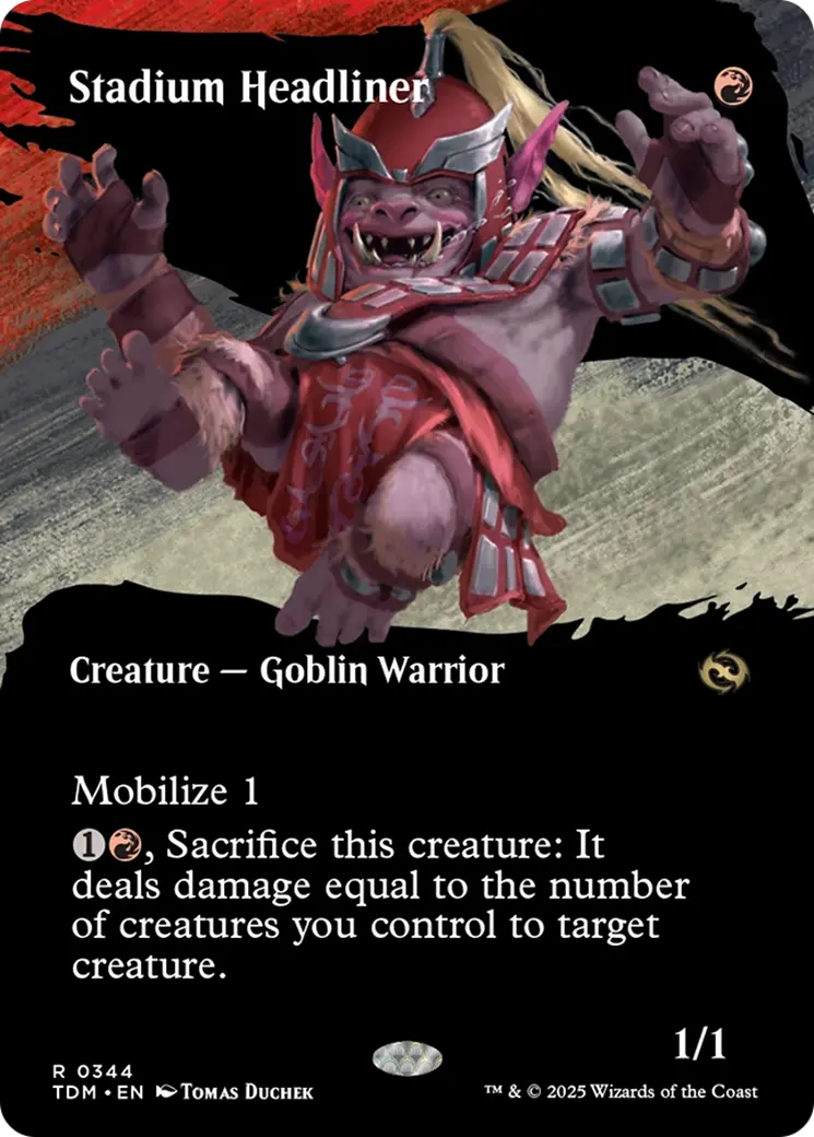 Stadium Headliner (Borderless) [Tarkir: Dragonstorm] 1