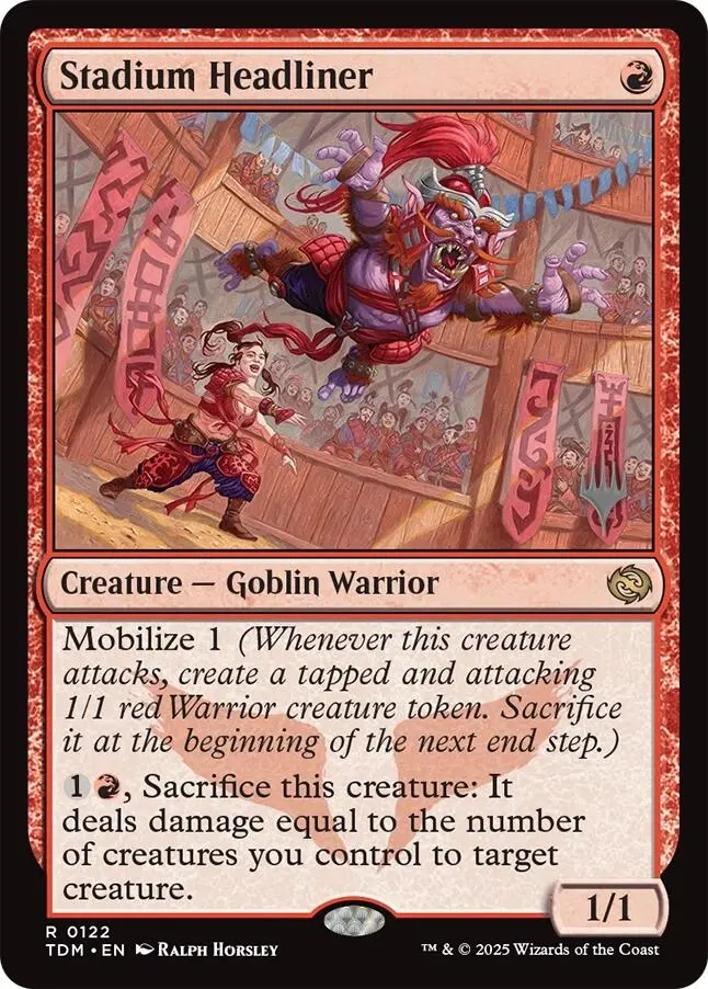 Stadium Headliner (Promo Pack) [Tarkir: Dragonstorm Promos] 1