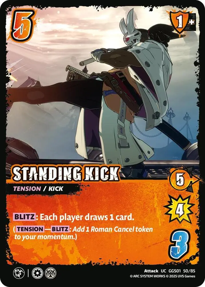 Standing Kick - Guilty Gear -Strive- 1