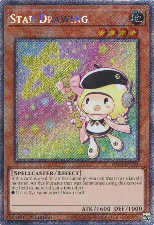 Star Drawing [Ra04-En199] Platinum Secret Rare 1
