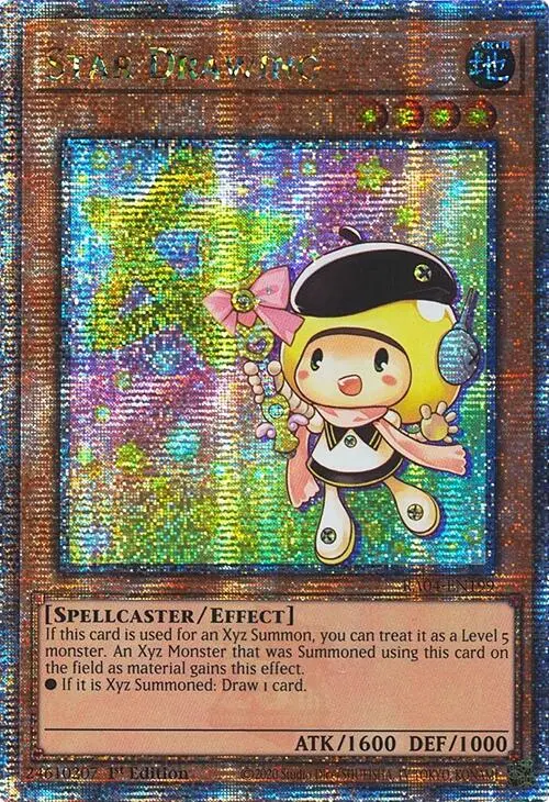 Star Drawing [Ra04-En199] Quarter Century Secret Rare 1