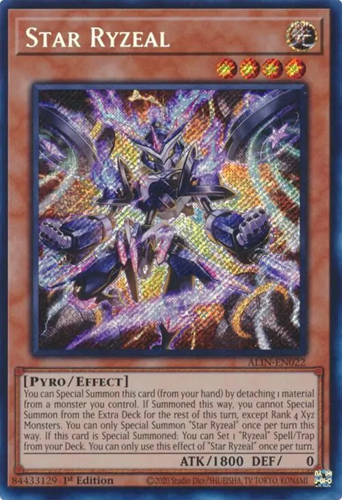 Star Ryzeal [Alin-En022] Secret Rare 1