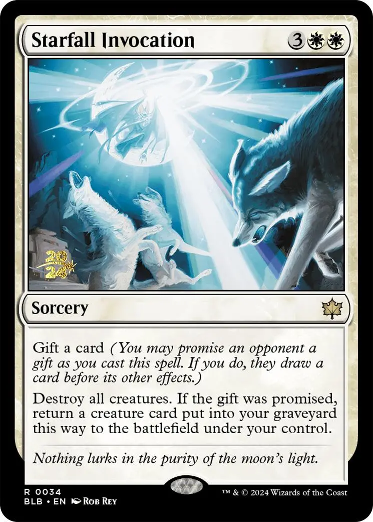 Starfall Invocation [Bloomburrow Prerelease Promos] 1