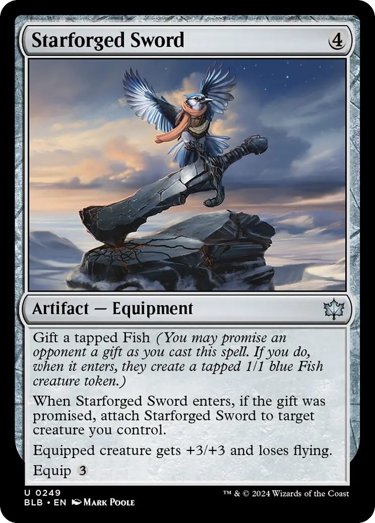 Starforged Sword [Bloomburrow] 1