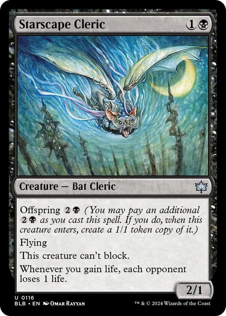 Starscape Cleric [Bloomburrow] 1