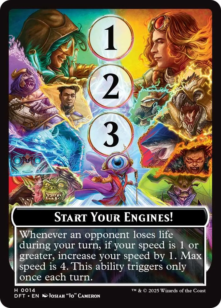 Start Your Engines! // Max Speed [Aetherdrift Tokens] 1