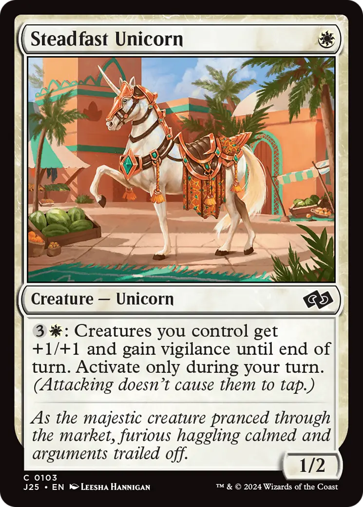 Steadfast Unicorn [Foundations Jumpstart] 1