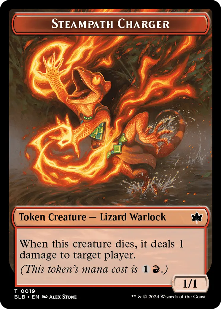 Steampath Charger Token [Bloomburrow Tokens] 1