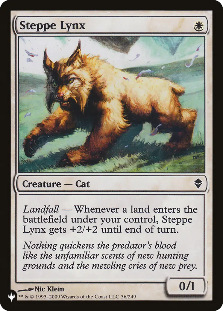 Steppe Lynx [The List] 1