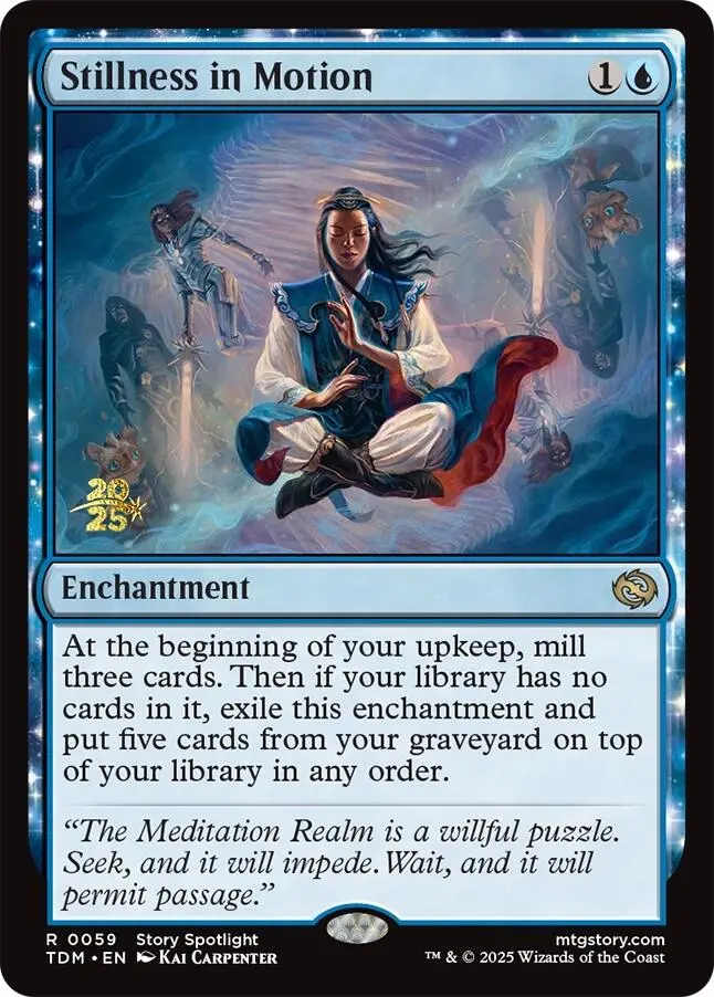 Stillness In Motion [Tarkir: Dragonstorm Prerelease Promos] 1