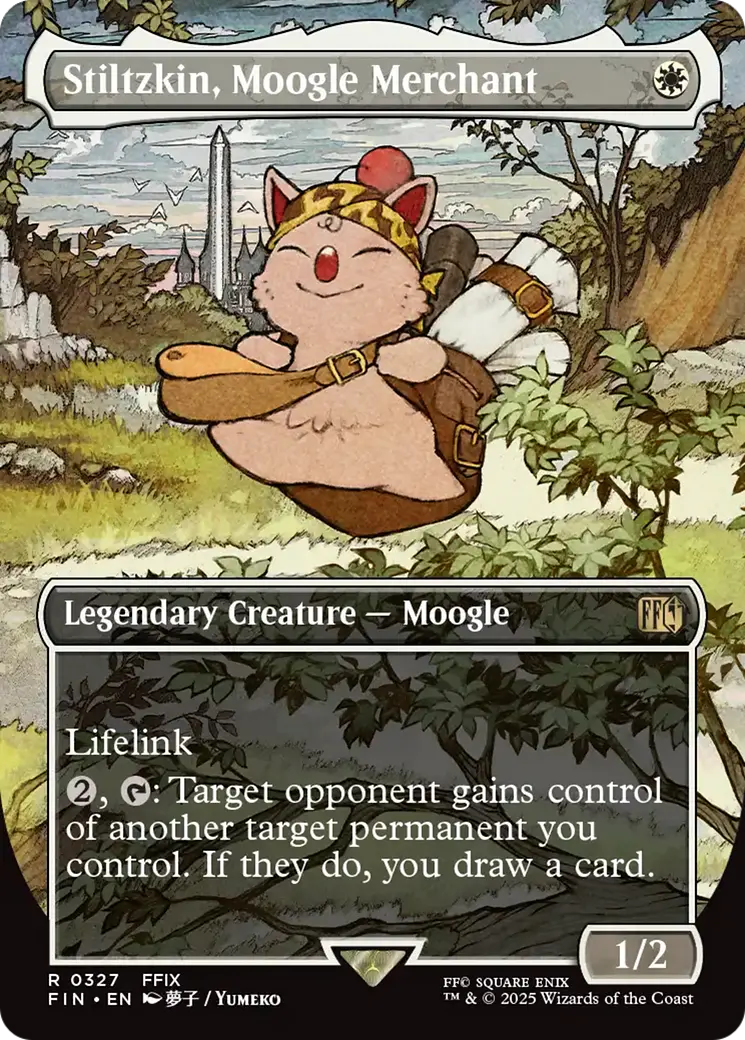Stiltzkin, Moogle Merchant (Borderless) [Final Fantasy] 1