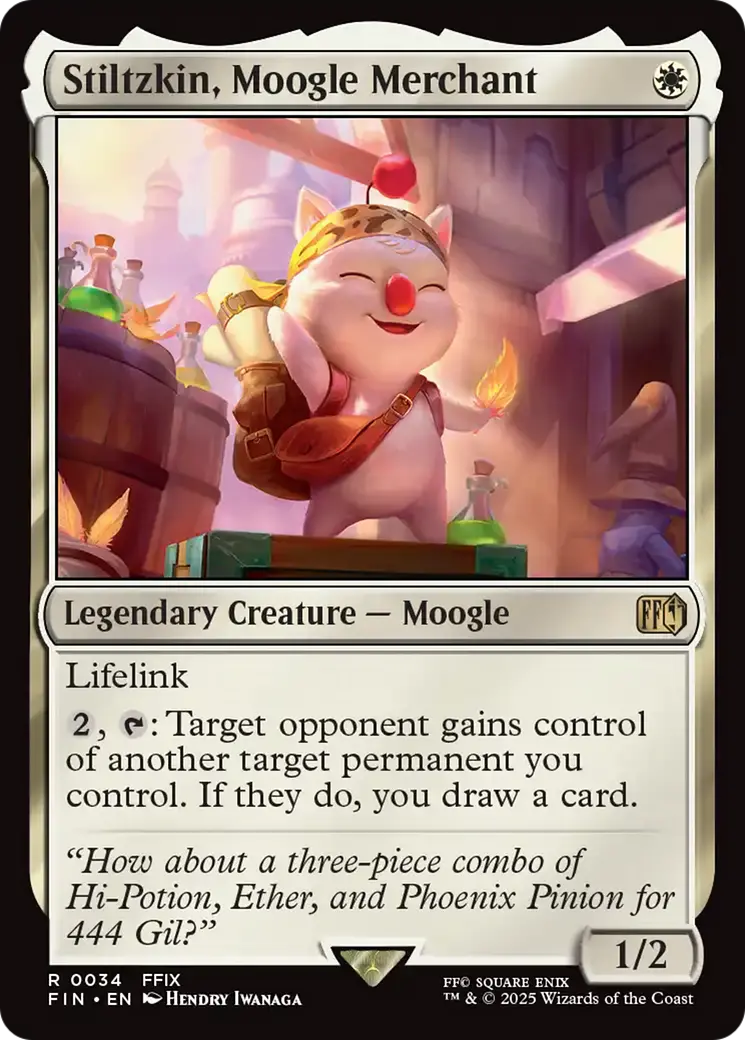 Stiltzkin, Moogle Merchant [Final Fantasy] 1