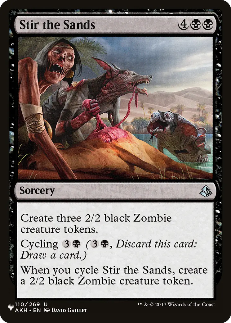 Stir The Sands [The List] 1