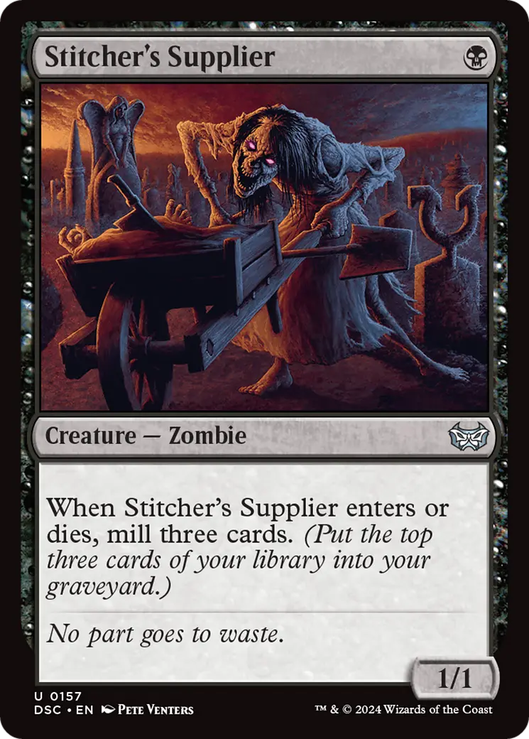 Stitcher's Supplier [Duskmourn: House Of Horror Commander] 1