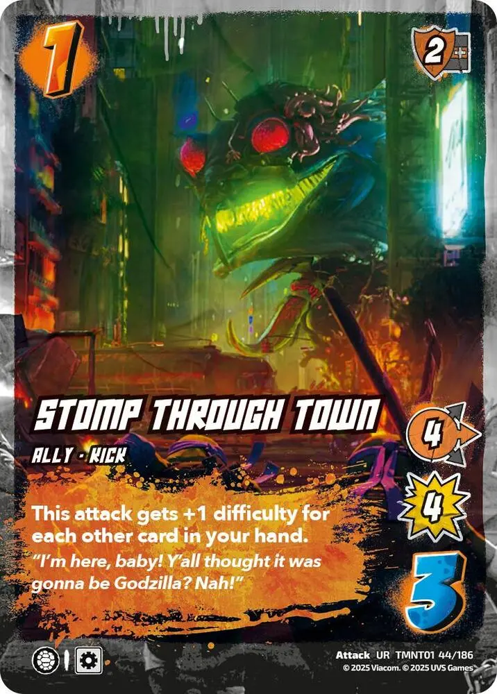 Stomp Through Town - Teenage Mutant Ninja Turtles (Tmnt) 1
