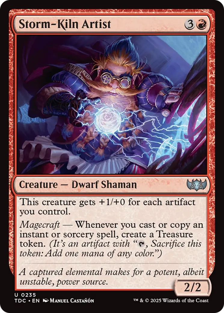 Storm-Kiln Artist [Tarkir: Dragonstorm Commander] 1