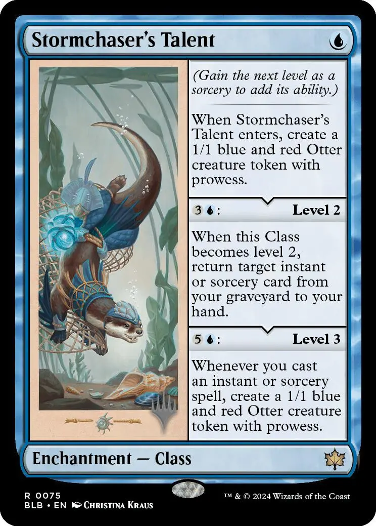 Stormchaser's Talent (Promo Pack) [Bloomburrow Promos] 1