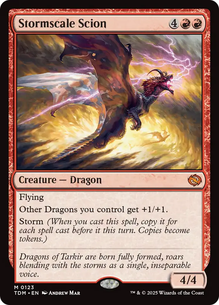 Stormscale Scion [Tarkir: Dragonstorm] 1