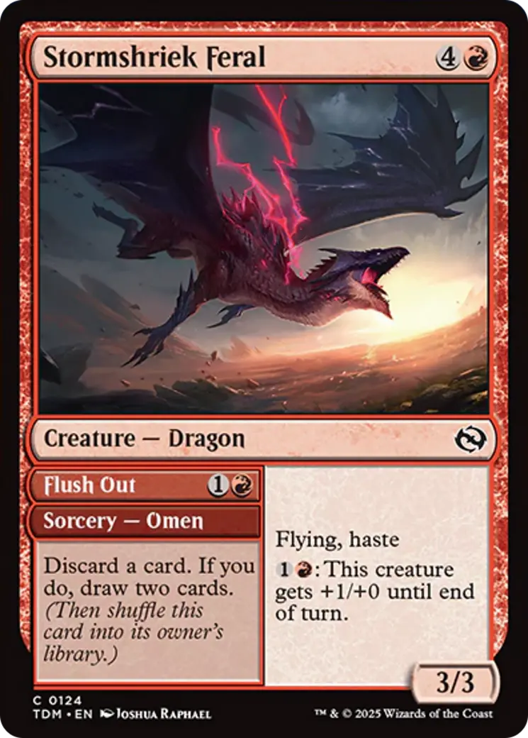 Stormshriek Feral [Tarkir: Dragonstorm] 1