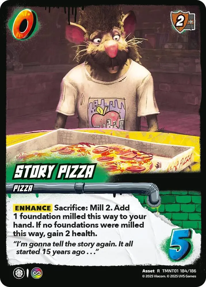 Story Pizza - Teenage Mutant Ninja Turtles (Tmnt) 1