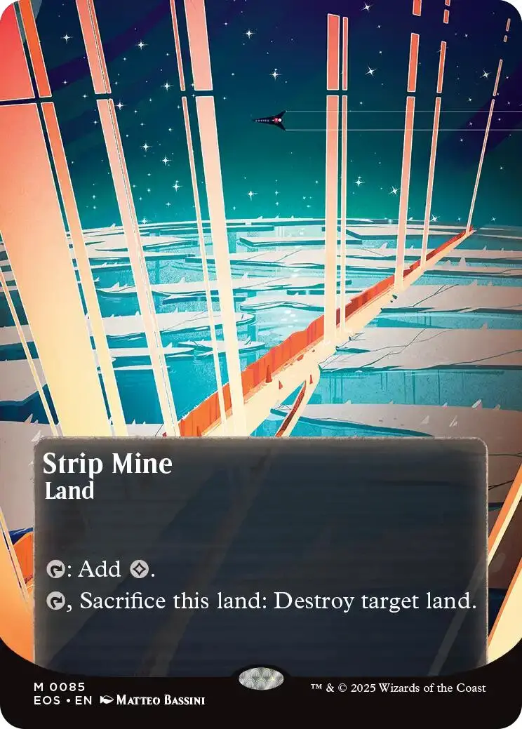 Strip Mine (0085) (Borderless) [Edge Of Eternities: Stellar Sights] 1